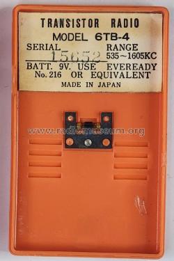 Nivico 6 Transistor Radio 6TB-4; JVC - Victor Company (ID = 2893917) Radio