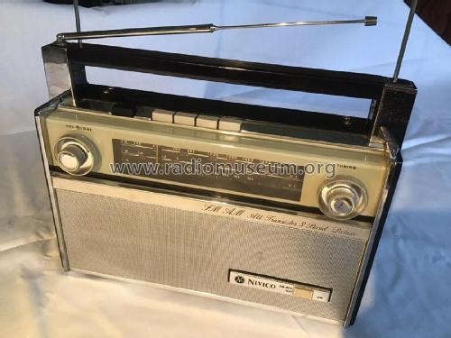 Nivico FM/AM All Transistor 3-Band Deluxe 11F-3S; JVC - Victor Company (ID = 2527458) Radio