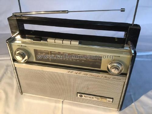 Nivico FM/AM All Transistor 3-Band Deluxe 11F-3S; JVC - Victor Company (ID = 2527460) Radio