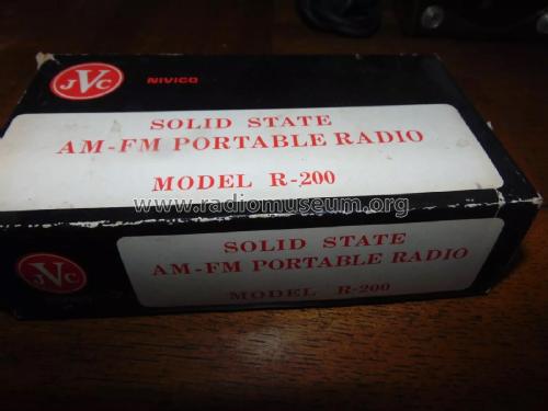 Nivico FM AM R-200; JVC - Victor Company (ID = 3050900) Radio