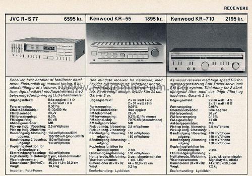 R-S77; JVC - Victor Company (ID = 2803919) Radio