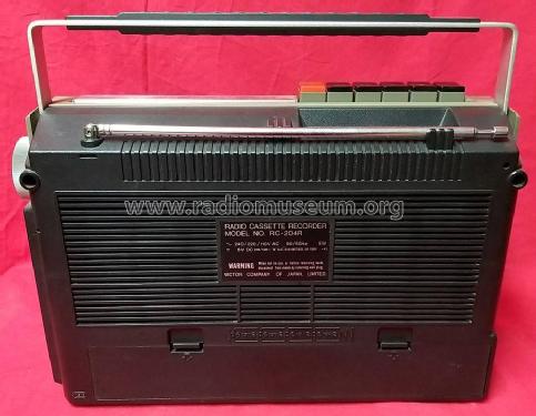 RC-204R; JVC - Victor Company (ID = 3039854) Radio