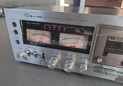 Stereo Cassette Deck KD-75; JVC - Victor Company (ID = 2851835) Reg-Riprod