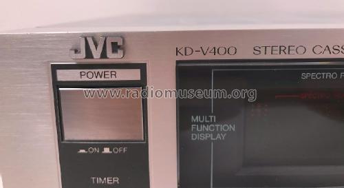 Stereo Cassette Deck KD-V400; JVC - Victor Company (ID = 2990216) Reg-Riprod