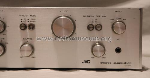 Stereo Integrated Amplifier JA-S310; JVC - Victor Company (ID = 2162517) Ampl/Mixer