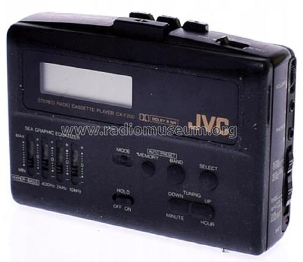 Stereo Radio Cassette Player CX-F200; JVC - Victor Company (ID = 2989938) Radio