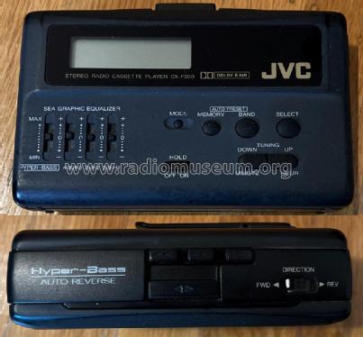 Stereo Radio Cassette Player CX-F200; JVC - Victor Company (ID = 2990262) Radio