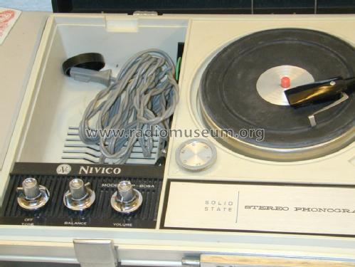 Nivico Transistorized Stereo Phonograph STP808A; JVC - Victor Company (ID = 1344434) R-Player