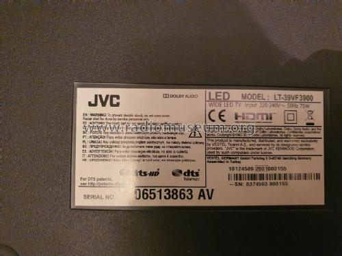 JVC LT-39VF3900; Vestel Electronics; (ID = 2946809) Televisore