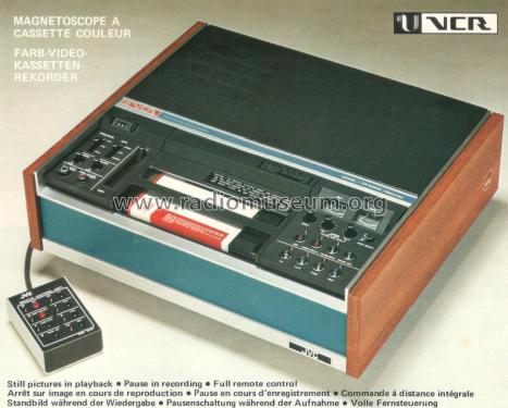 U VCR Recorder CR-6060E; JVC - Victor Company (ID = 3009224) Sonido-V