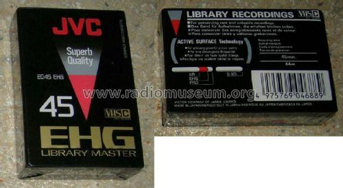 VHS-C Compact Video Cassette All Misc JVC - Victor Company