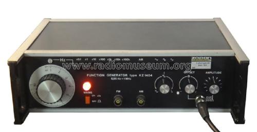 Function Generator KZ 1404; Kabid - Zopan; (ID = 2947963) Equipment