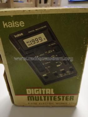 Digital Multitester SK-6440; Kaise Electric Works (ID = 2641076) Equipment