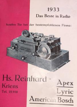 Apex 99-A; Kaiser & Co. SA; (ID = 2601731) Radio