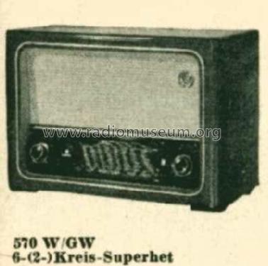 GW-570 ; Kaiser KG, W. bzw. (ID = 513967) Radio