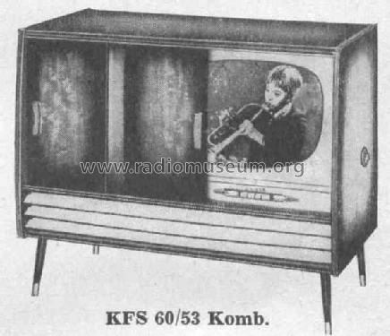 KFS60/53Komb.; Kaiser KG, W. bzw. (ID = 379901) TV Radio