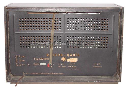 Stettin GW1050U; Kaiser KG, W. bzw. (ID = 756899) Radio