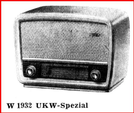 W1932 UKW Spezial; Kaiser KG, W. bzw. (ID = 29272) Radio