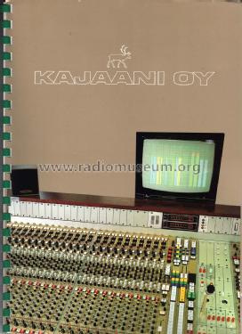 Kajac Multitrack Mixing Console ; Kajaani (ID = 2010683) Ampl/Mixer