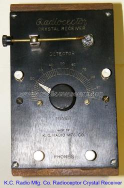 Radioceptor Crystal Receiver ; Kansas City Radio (ID = 1115557) Crystal