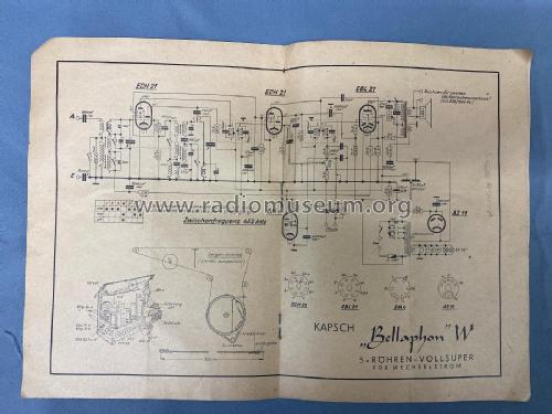 Belaphon Super U; Kapsch & Söhne KS, (ID = 2631637) Radio