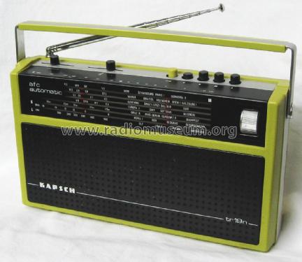 Portable TR19n; Kapsch & Söhne KS, (ID = 2313730) Radio