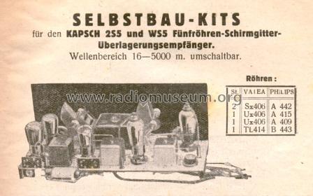 2S5 Selbstbau-Kit; Kapsch & Söhne KS, (ID = 464507) Kit