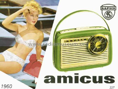 Amicus KW1; Kapsch & Söhne KS, (ID = 1838) Radio