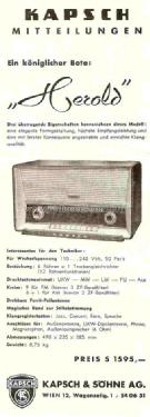 Herold ; Kapsch & Söhne KS, (ID = 694808) Radio