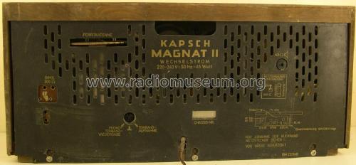 Magnat II ; Kapsch & Söhne KS, (ID = 1804493) Radio