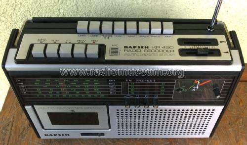 Radiorecorder KR450; Kapsch & Söhne KS, (ID = 1986225) Radio