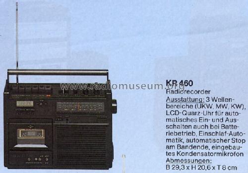 Radio-Recorder KR460; Kapsch & Söhne KS, (ID = 849285) Radio