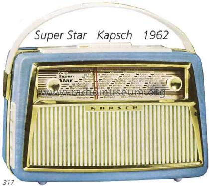 Super Star ; Kapsch & Söhne KS, (ID = 1841) Radio