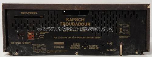 Troubadour ; Kapsch & Söhne KS, (ID = 1140687) Radio