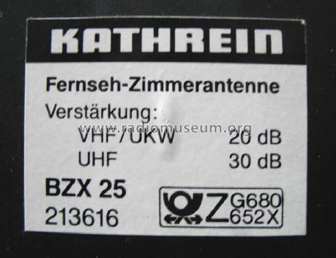 Fernseh-Zimmerantenne BZX-25; Kathrein; Rosenheim (ID = 565874) Antenna