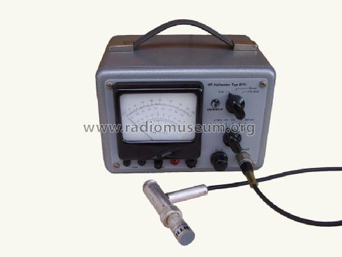 HF-Voltmeter 8111; Kathrein; Rosenheim (ID = 565597) Equipment