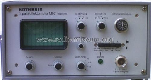 Impulsreflektometer MIK11; Kathrein; Rosenheim (ID = 687759) Equipment