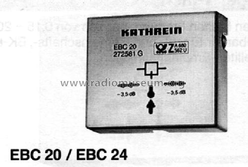 Verteiler EBC 20 BN 272581; Kathrein; Rosenheim (ID = 1735300) Altri tipi