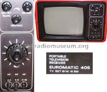 Euromatic 405; Kauno Radijo Gamykla (ID = 412703) Televisore