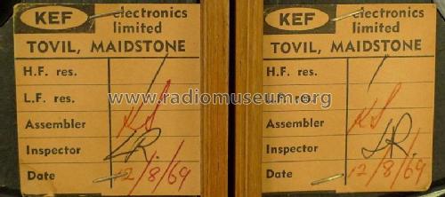 Cresta A6375; KEF Electronics; (ID = 2445892) Parleur