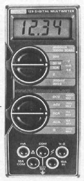 Digital Multimeter 129; Keithley Instruments (ID = 451731) Equipment