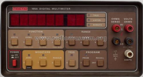 Digital Multimeter 195A; Keithley Instruments (ID = 2287254) Ausrüstung