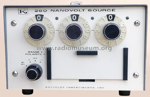 Nanovolt Source 260; Keithley Instruments (ID = 1134946) Equipment