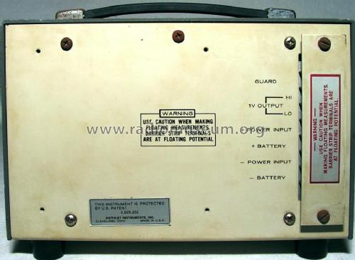 Null Detector Microvoltmeter 155; Keithley Instruments (ID = 1094543) Ausrüstung