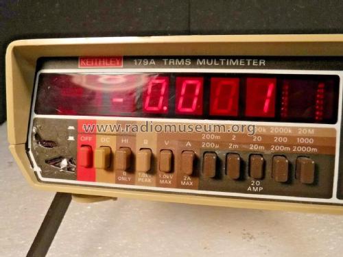 TRMS Mulitimeter 179A; Keithley Instruments (ID = 3052639) Equipment