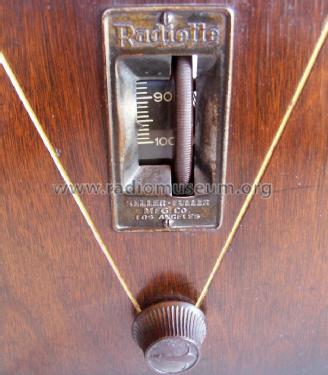 Radiette F12; Keller-Fuller Mfg. (ID = 1351271) Radio