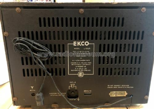 Ekco U723/1; Kelly & Shiel Ekco (ID = 2964147) Radio