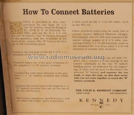312; Kennedy Co., Colin B (ID = 1196860) Radio