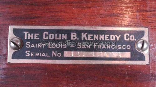 525 Amplifier; Kennedy Co., Colin B (ID = 567196) Verst/Mix