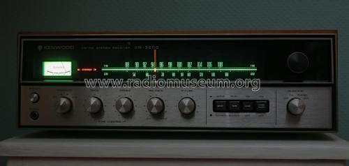 AM-FM Stereo Receiver KR-3200; Kenwood, Trio- (ID = 3111370) Radio